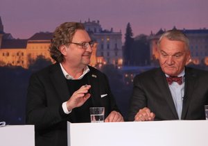 Předvolební debata Blesku, boj o Prahu: Kandidáti Petr Hlaváček (STAN) a Bohuslav Svoboda (ODS) (19.9.2022)