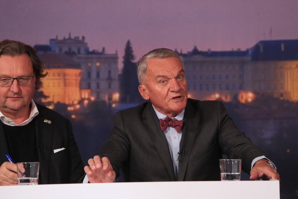 Předvolební debata Blesku, boj o Prahu: Kandidáti Petr Hlaváček (STAN) a Bohuslav Svoboda (ODS) (19.9.2022)