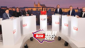 Debata Blesku kandidátů na pražského primátora (19.9.2022)