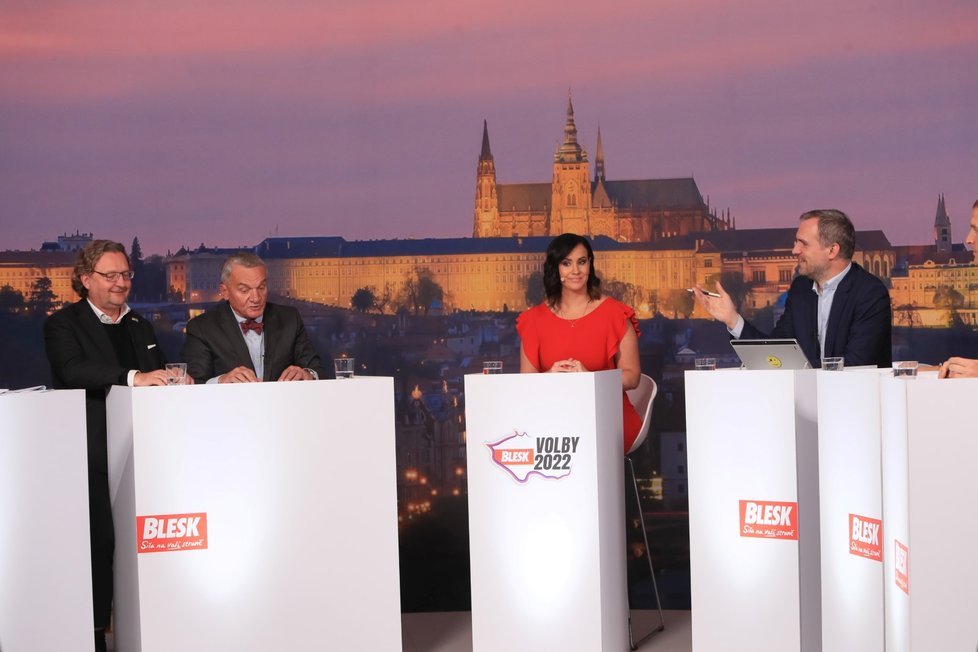 Předvolební debata Blesku, boj o Prahu (19. 9. 2022)