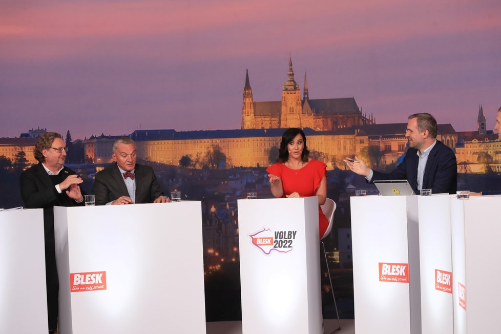 Předvolební debata Blesku, boj o Prahu (19. 9. 2022)