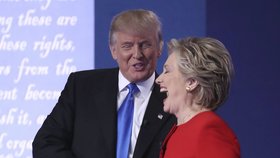 První debata Clintonové a Trumpa