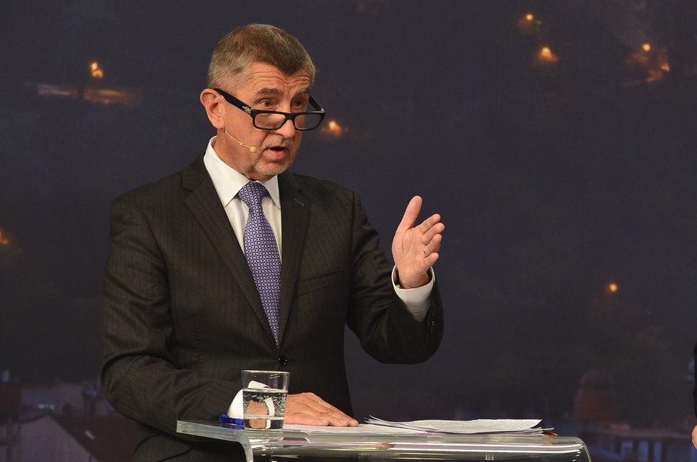 Debata Blesku před volbami 2018: Andrej Babiš