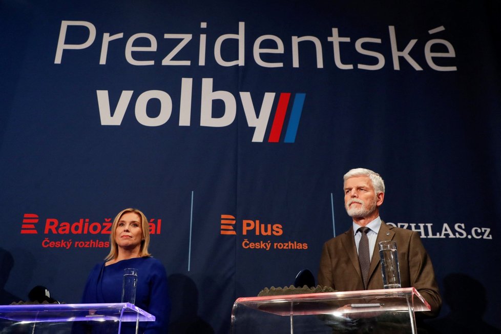 Předvolební debata Českého rozhlasu: Danuše Nerudová a Petr Pavel (13.1.2022)