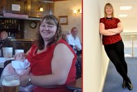 Žena zhubla 80 kilo, aby si splnila životní sen a skočila padákem