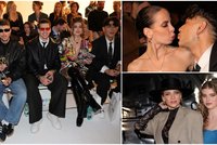 Přehlídka Debbie Brown ve stylu Francie: Svůdná dcera Verešové i Bendigova líbačka s návrhářkou