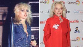 Zpěvačka Debbie Harry z kapely Blondie