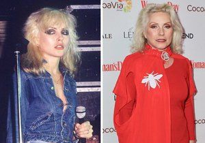 Zpěvačka Debbie Harry z kapely Blondie