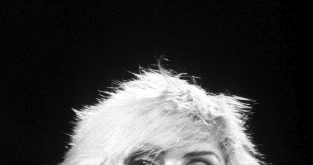 Zpěvačka Debbie Harry z kapely Blondie