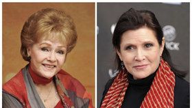 Debbie Reynolds i její dcera Carrie Fisher byly obě slavné herečky.