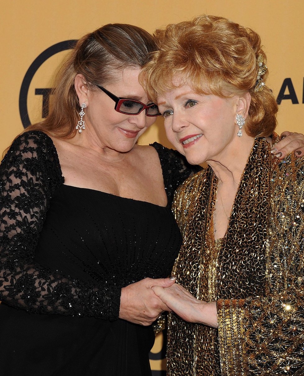 Debbie Reynolds, matka Carrie Fisher.