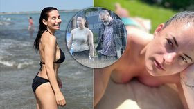 Vyměnily si role? Eva Decastelo se vystavuje v bikinách, milenka manžela Reného nahoře bez! 