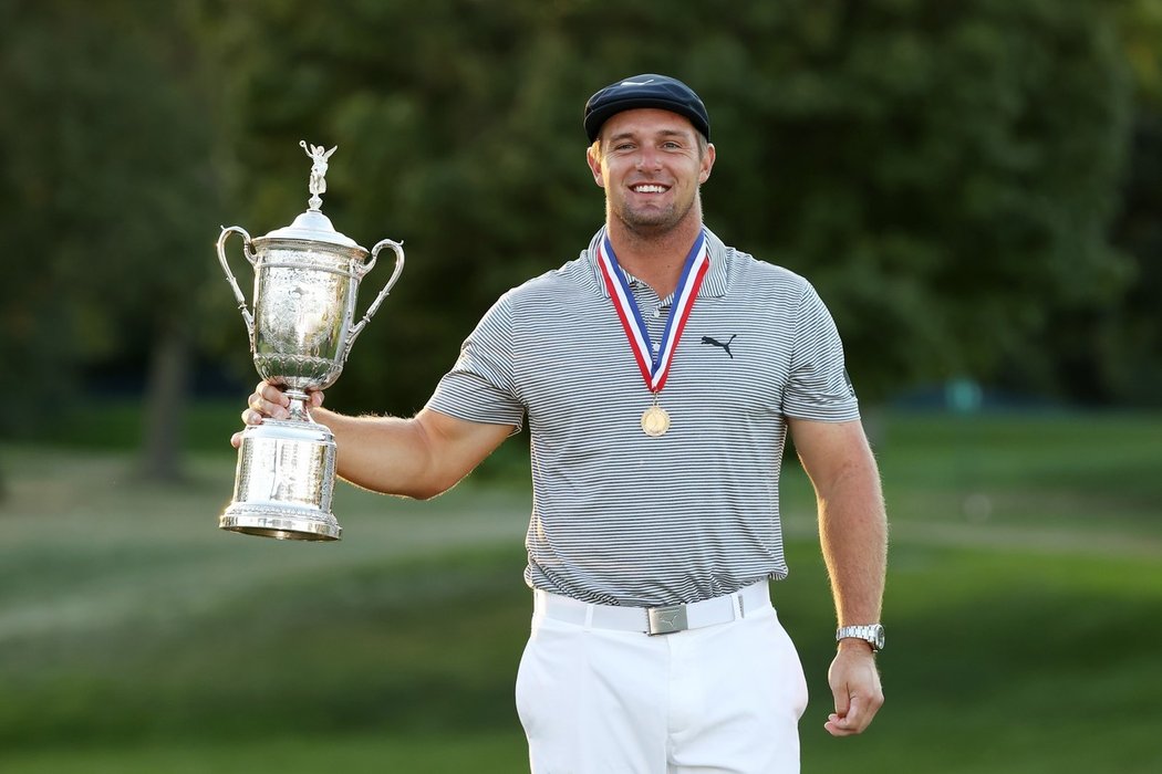 Šampion z US Open Bryson DeChambeau