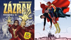 Scenárista Macek a výtvarník Kopl: Komiksový Zázrak aneb zrození superhrdiny v Čechách