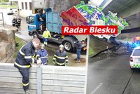 Lijáky zvedly hladiny řek napříč Českem, sledujte radar Blesku. Děčín postavil protipovodňovou hráz