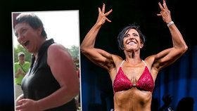 Ženu (52) po dvou letech odkopl přítel: Z pomsty zhubla a vyhrála kulturistickou soutěž!