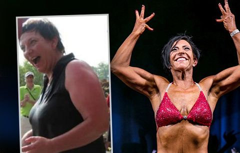 Ženu (52) po dvou letech odkopl přítel: Z pomsty zhubla a vyhrála kulturistickou soutěž!