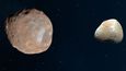 Phobos, Deimos