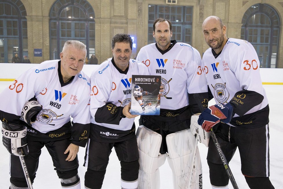 Velikáni - Jiří Hrdina, Martin dejdar, Jan Koller a Petr Čech