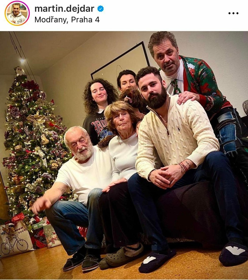 Martin Dejdar a jeho rodina