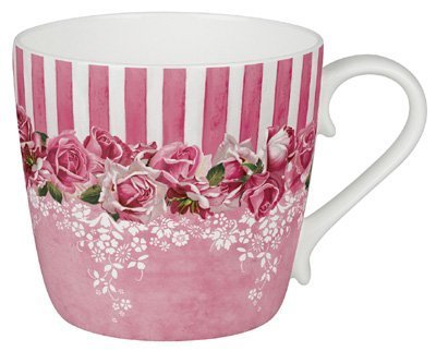 Porcelánový hrnek s růžemi, www.upavoucku.cz, 299 Kč