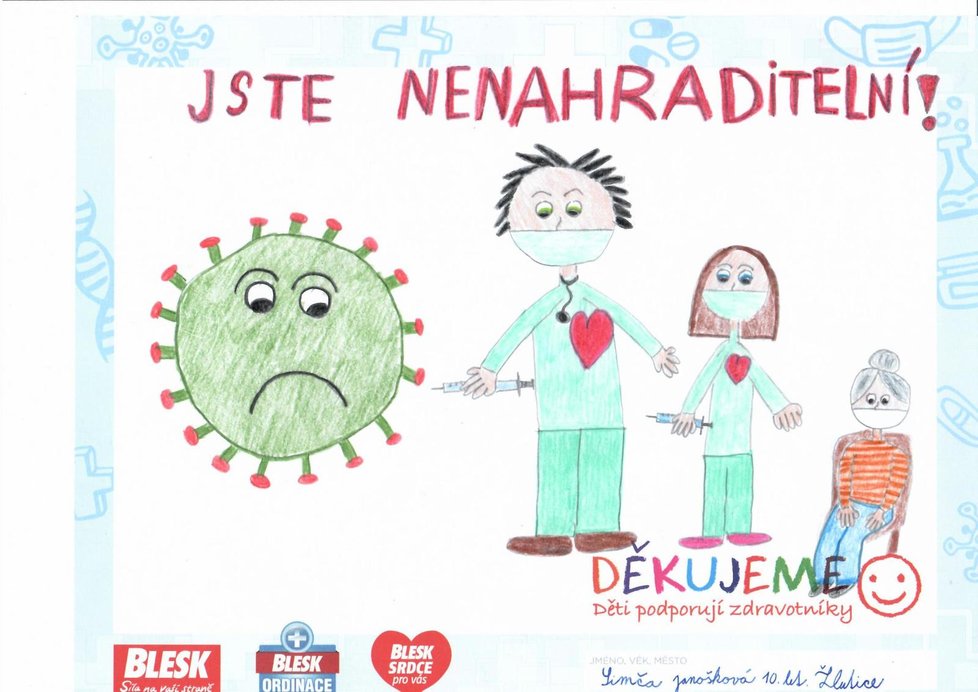 Simona, 10 let, Žlutice: Děkujeme-JSTE NENAHRADITELNí !!!