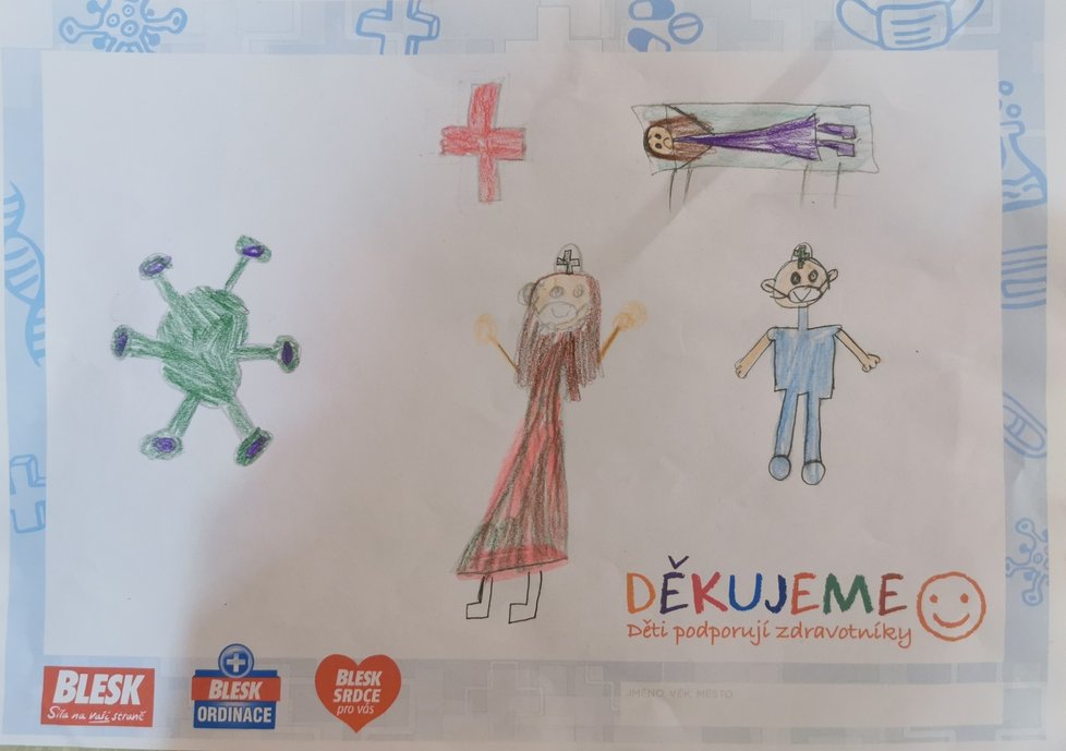 Kateřina, 8 let, Praha: Děkujeme za vše.
