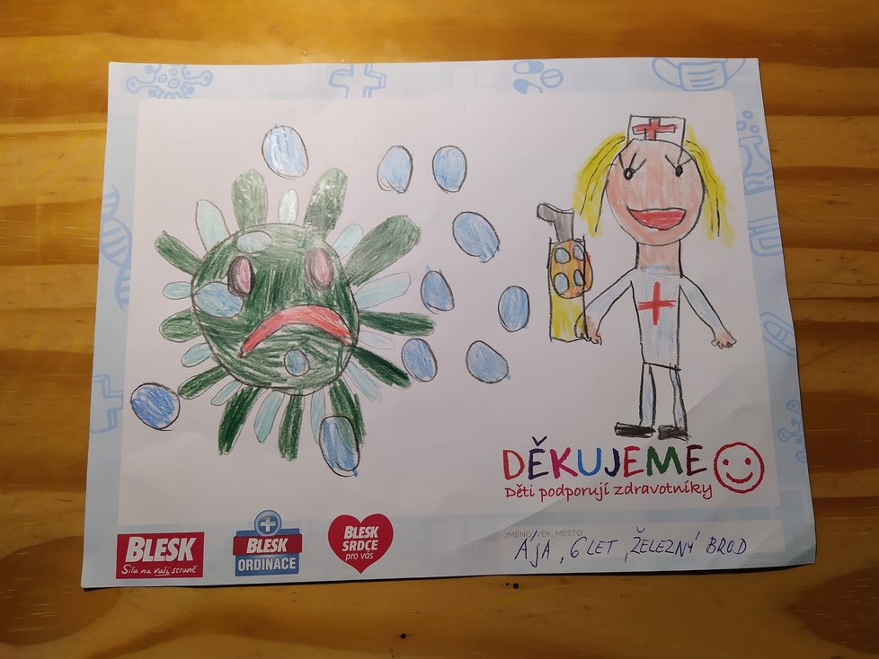 Ája, 6 let, Železný Brod: Děkujeme, že jste to zvládli.