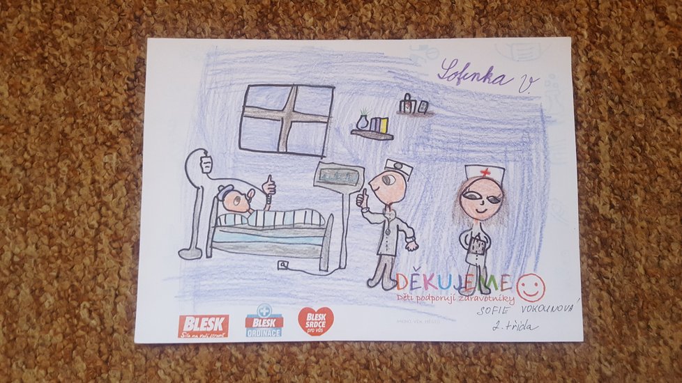 Sofie, 8 let, Lipník nad Bečvou: Děkujeme!
