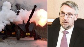 Ministr obrany Metnar chce nakoupit nová děla. (4. 6. 2020)