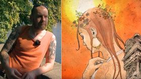 Zemřel slavný výtvarník Delarock: Z Erbenovy Kytice udělal krvavý komiks