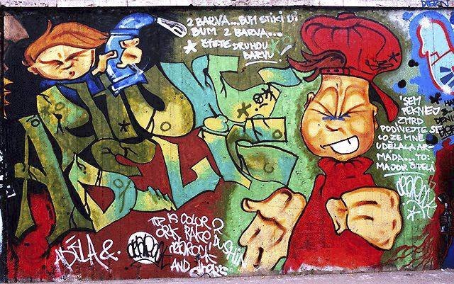 Delarock a jeho graffiti tvorba