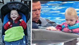 Malého Michálka (4) sužuje hned několik vážných nemocí: Pomohla by mu terapie s delfíny