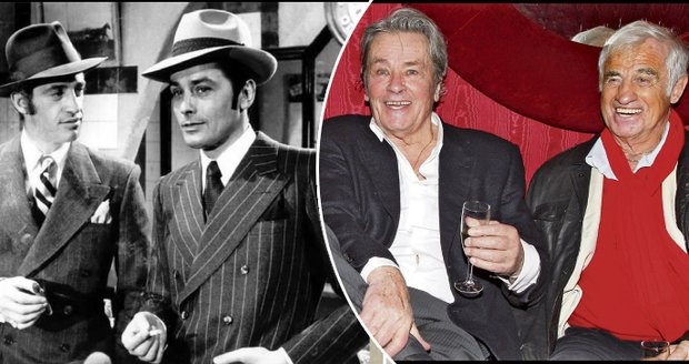 Alain Delon a Jean-Paul Belmondo