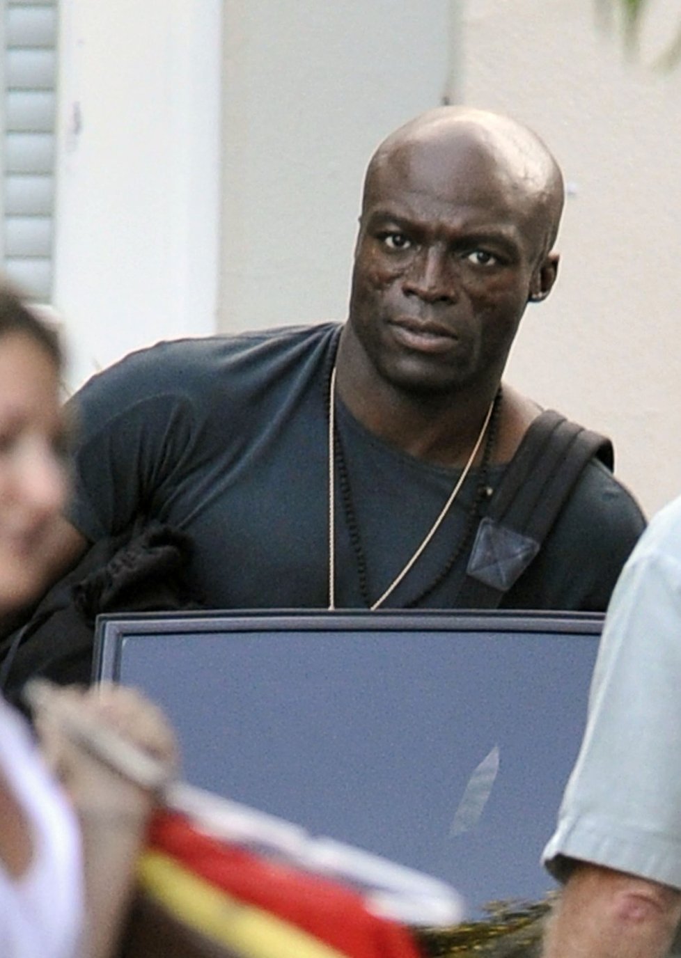 Seal pospíchal na natáčení talentové soutěže