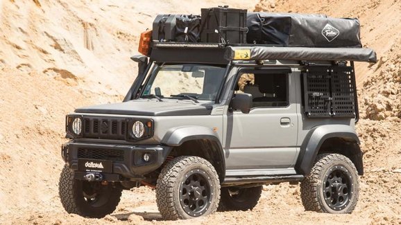 Úpravci posadili Suzuki Jimny na portálové nápravy, teď se vyšplhá snad všude