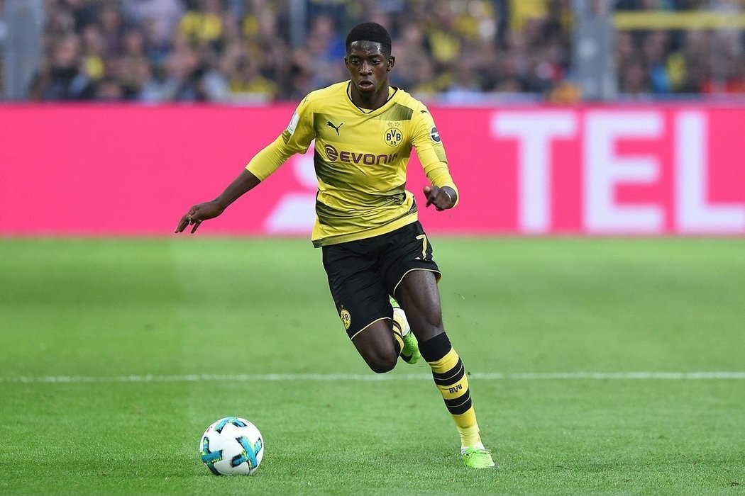Záložník Dortmundu Ousmane Dembélé