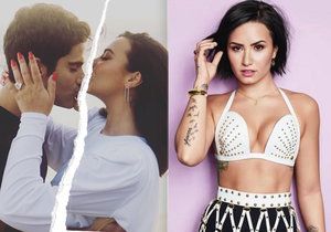 Demi Lovato a Max Ehrich se rozešli.