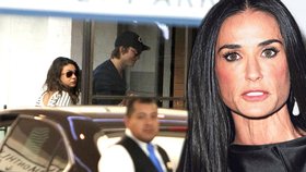 Demi Moore je na dně. Vztah jejího bývalého manžela Ashtona Kutchera a Mily Kunis jí láme srdce