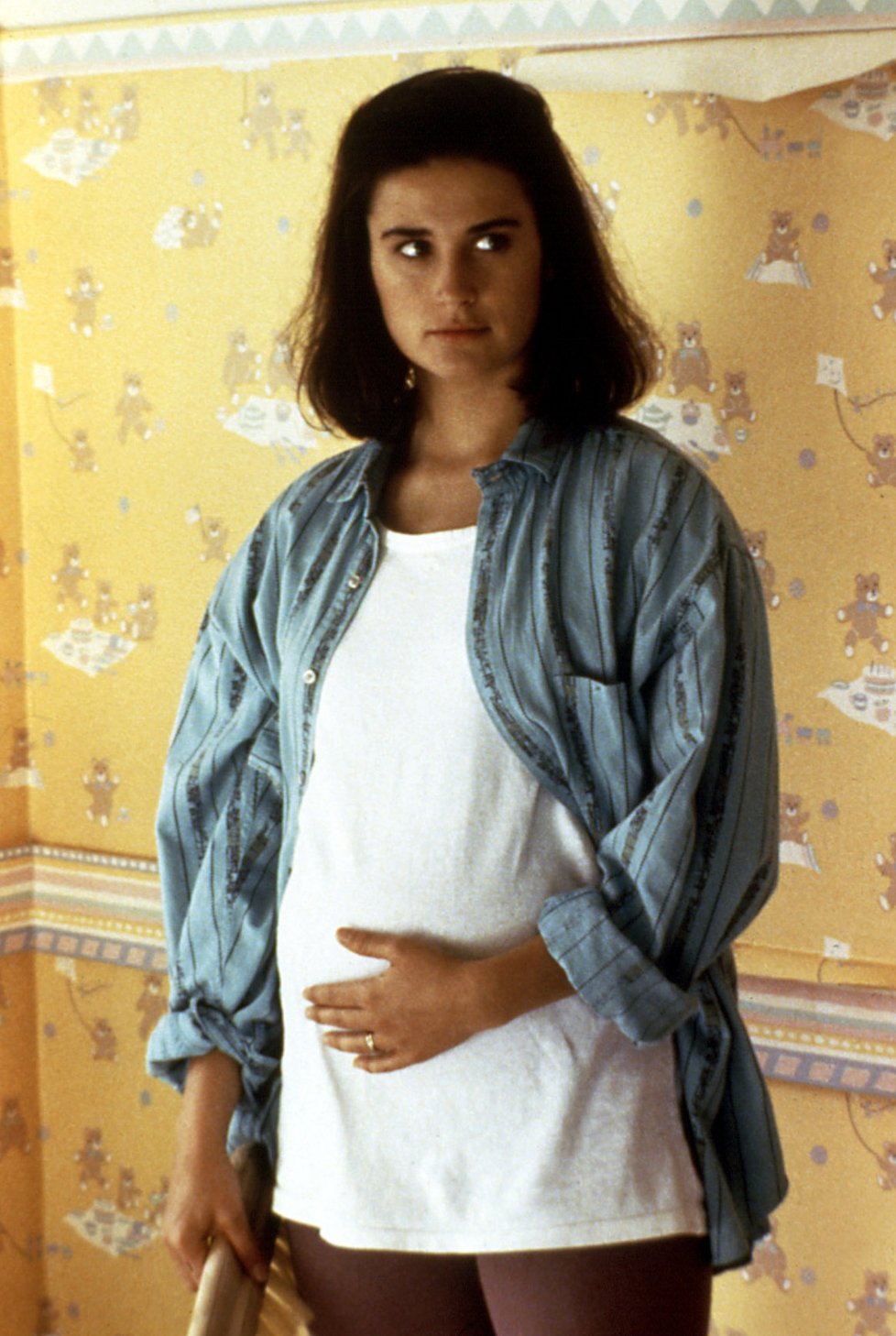 1998 - Těhotná Demi Moore