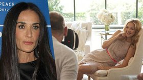 Demi Moore: Přišla o práci, protože vypadá strhaně!