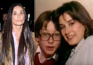 Demi Moore líbala puberťáka! Je snad sexuální predátorka jako Weinstein?