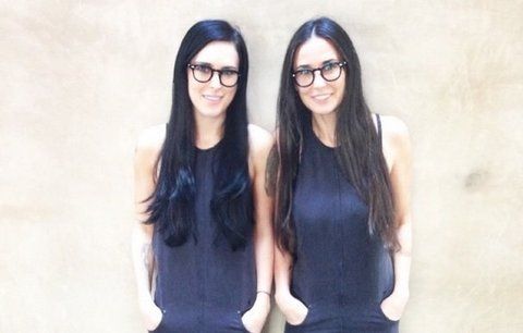 Matka s dcerou jako sestry! Demi Moore a Rumer Willis dělí 26 let, ale vidět to není