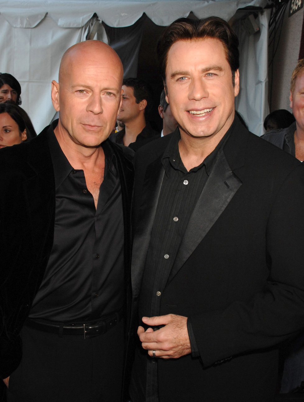 Bruce Willis a John Travolta