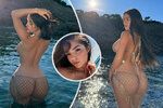 Demi Rose se nechala vyfotit jen v sexy síti.