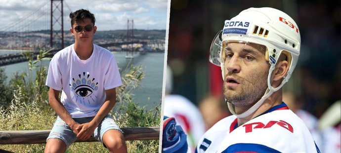 Lucas Demitra, který je synem zesnulého hokejisty Pavola Demitry, oslavil se svou partnerkou druhé výročí