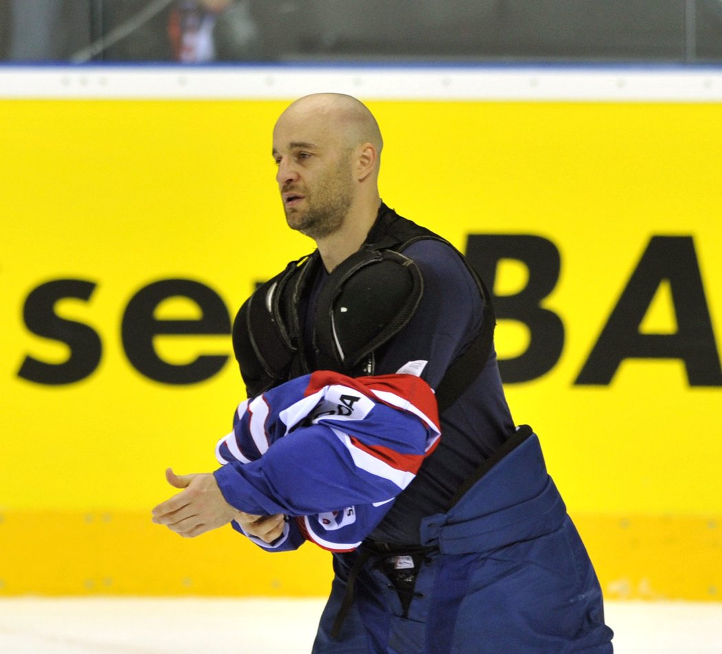 Pavol Demitra prožil emotivní rozlučku se slovenskými fanoušky.