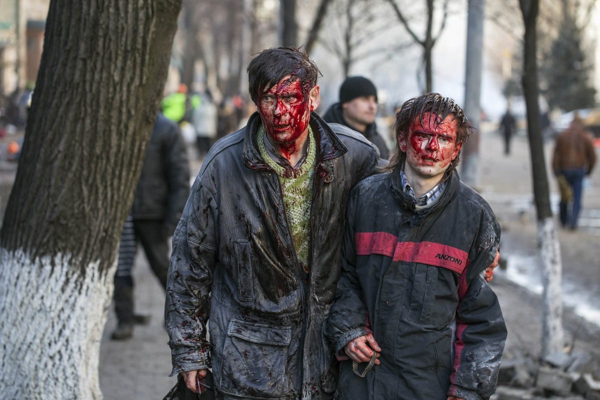 Demonstrace na Ukrajině si vyžádaly mnoho lidských životů.