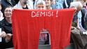 Proti premiéru Andreji Babišovi a ministryni spravedlnosti Marii Benešové demonstrují v Praze tisíce lidí. (21.5.2019)