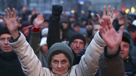 Demonstrace v Bělorusku